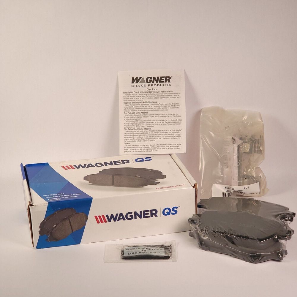 Wagner QuickStop ZD908 Front Disc Brake Pads 2005 Toyota Camry New Performance‎